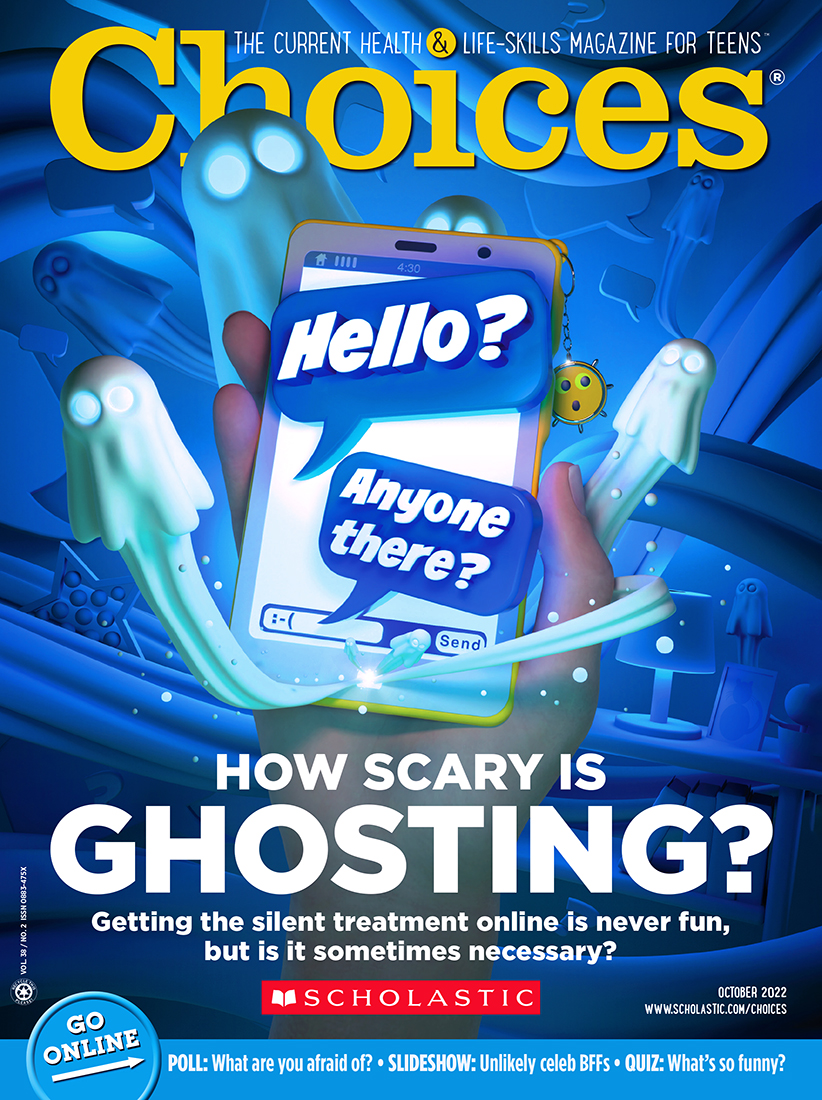 Scholastic Choices Teen Magazine Front Cover