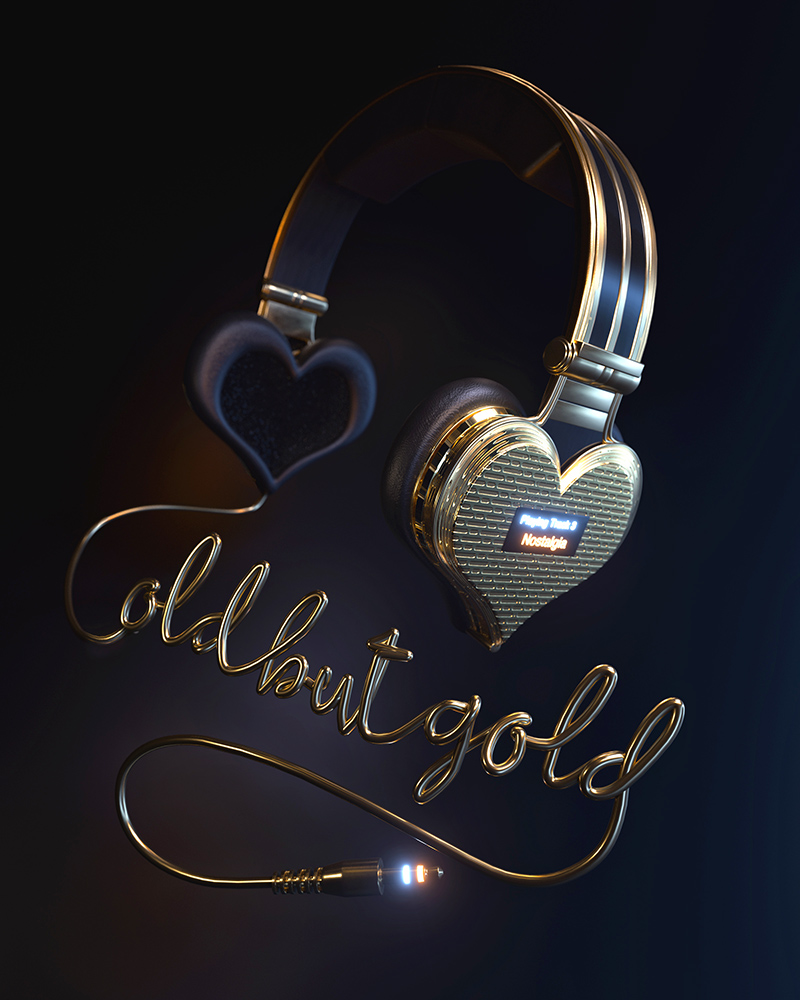 Old but Gold Headphones
