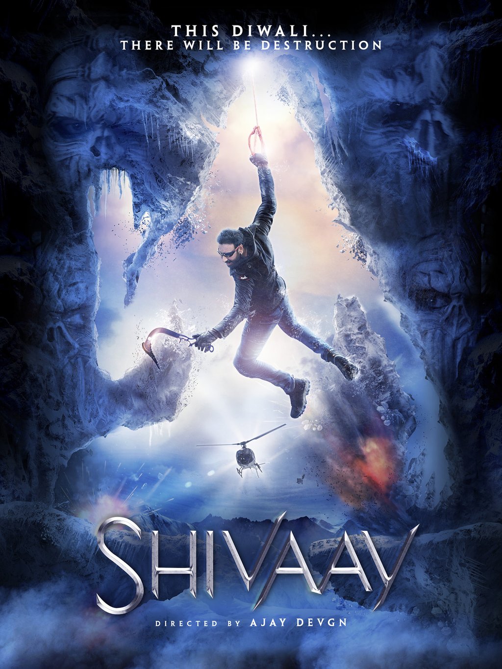 Shivaay Movie poster and type - bollwood