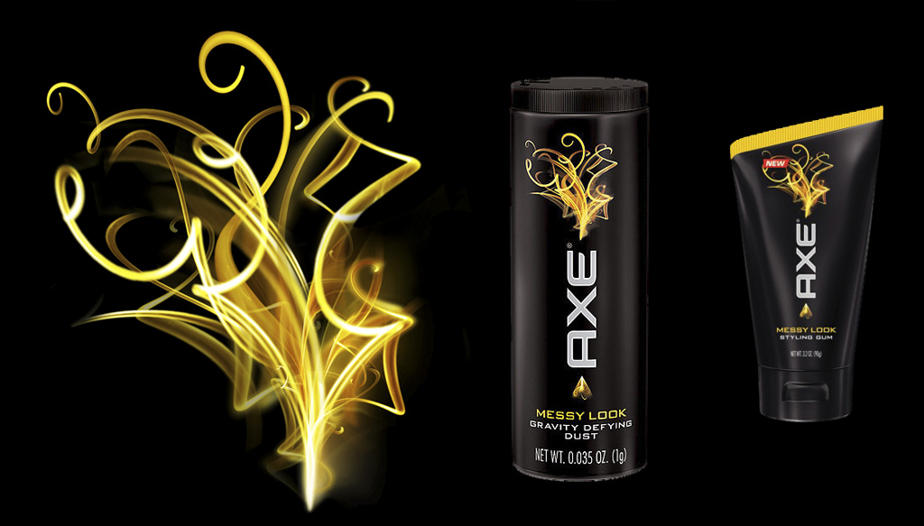 Lynx / AXE Shampoo - 3D Graphic abstract art