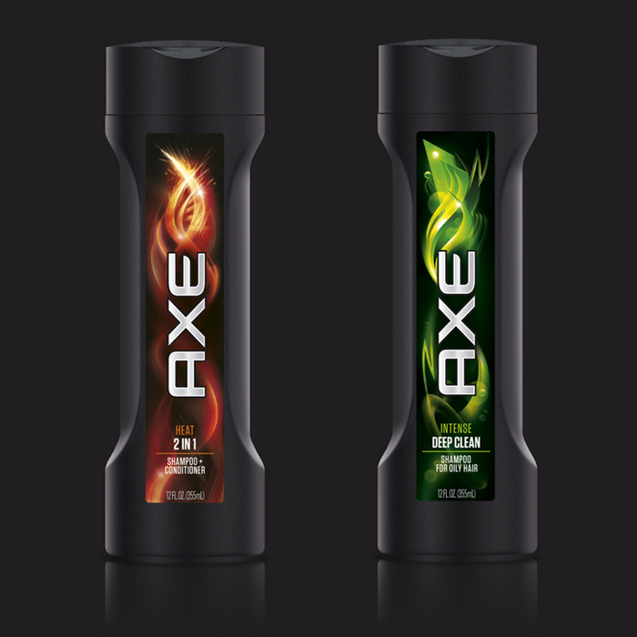 Lynx / AXE Shampoo - 3D Graphic abstract art