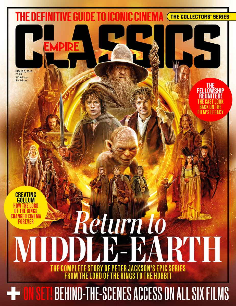Return to Middle Earth - Empire Classics magazine ( Hobbit - Lord of the Rings)