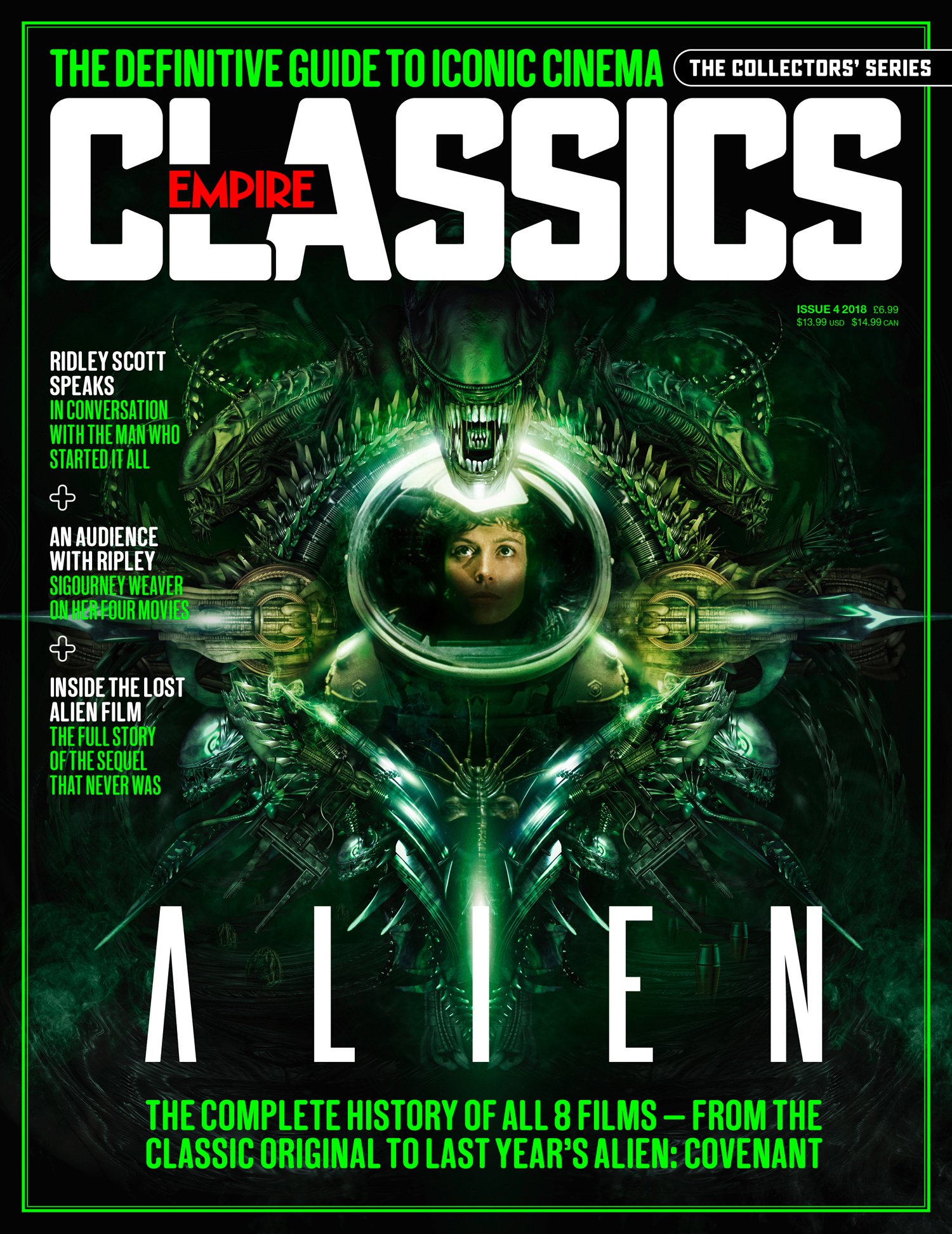 Empire Classics Magazine Cover for the Alien movies